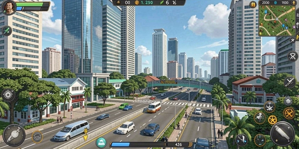 333666 - Karakter utama dalam petualangan penuh warna.