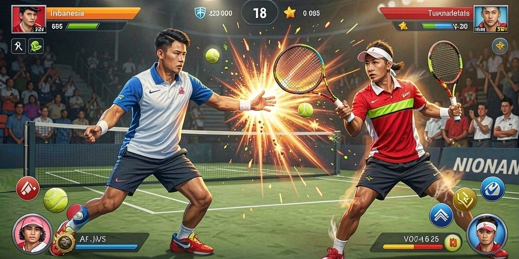 eos77 - Screenshot menunjukkan berbagai senjata dan item yang tersedia dalam permainan.