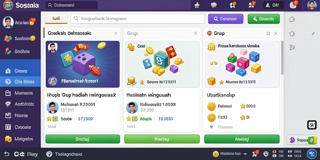 id777 - Mode kompetisi dengan pemain lain secara langsung.